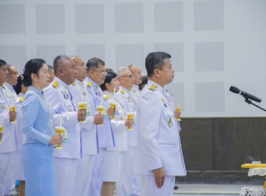 พิธีถวายเครื่องราชสักการะและวางพานพุ่มทอง พุ่มเงิน ... พารามิเตอร์รูปภาพ 2