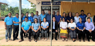 ร่วมพิธีทำบุญสำนักงานของสหกรณ์การเกษตรเพื่อการตลาดลูกค้า ... พารามิเตอร์รูปภาพ 1