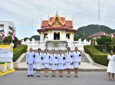พิธีเจริญพระพุทธมนต์และทำบุญตักบาตรถวายพระราชกุศล พารามิเตอร์รูปภาพ 13
