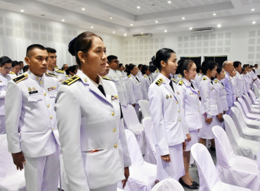 พิธีวางพุ่มดอกไม้ถวายบังคม พารามิเตอร์รูปภาพ 12