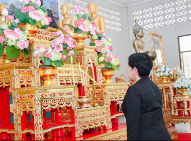 พิธีสวดพระพุทธมนต์และเจริญจิตตภาวนาอุทิศถวายพระราชกุศล พารามิเตอร์รูปภาพ 1