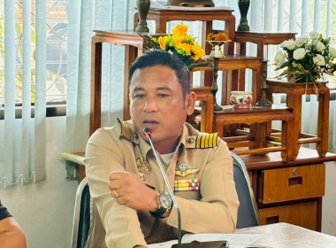 ลงพื้นที่เพื่อเข้าร่วมประชุมปรึกษาหารือการจัดตั้งสหกรณ์ในพื้นที่สาธารณประโยชน์ "แปลงควนท่าสำเภา" ... พารามิเตอร์รูปภาพ 1