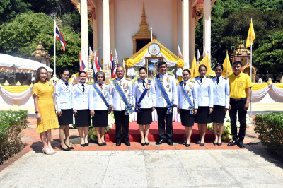 ร่วมพิธีเวียนเทียนสมโภชน้ำพระพุทธมนต์ศักดิ์สิทธิ์ ... พารามิเตอร์รูปภาพ 1