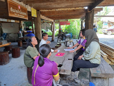 ลงพื้นที่เพื่อดำเนินการประสานงานการจัดอบรมการส่งเสริมอาชีพ ... พารามิเตอร์รูปภาพ 1